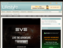 Tablet Screenshot of lifestyletheme.com
